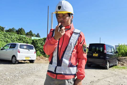 交通誘導警備｜新潟県新発田市の警備会社 株式会社kandaiの画像