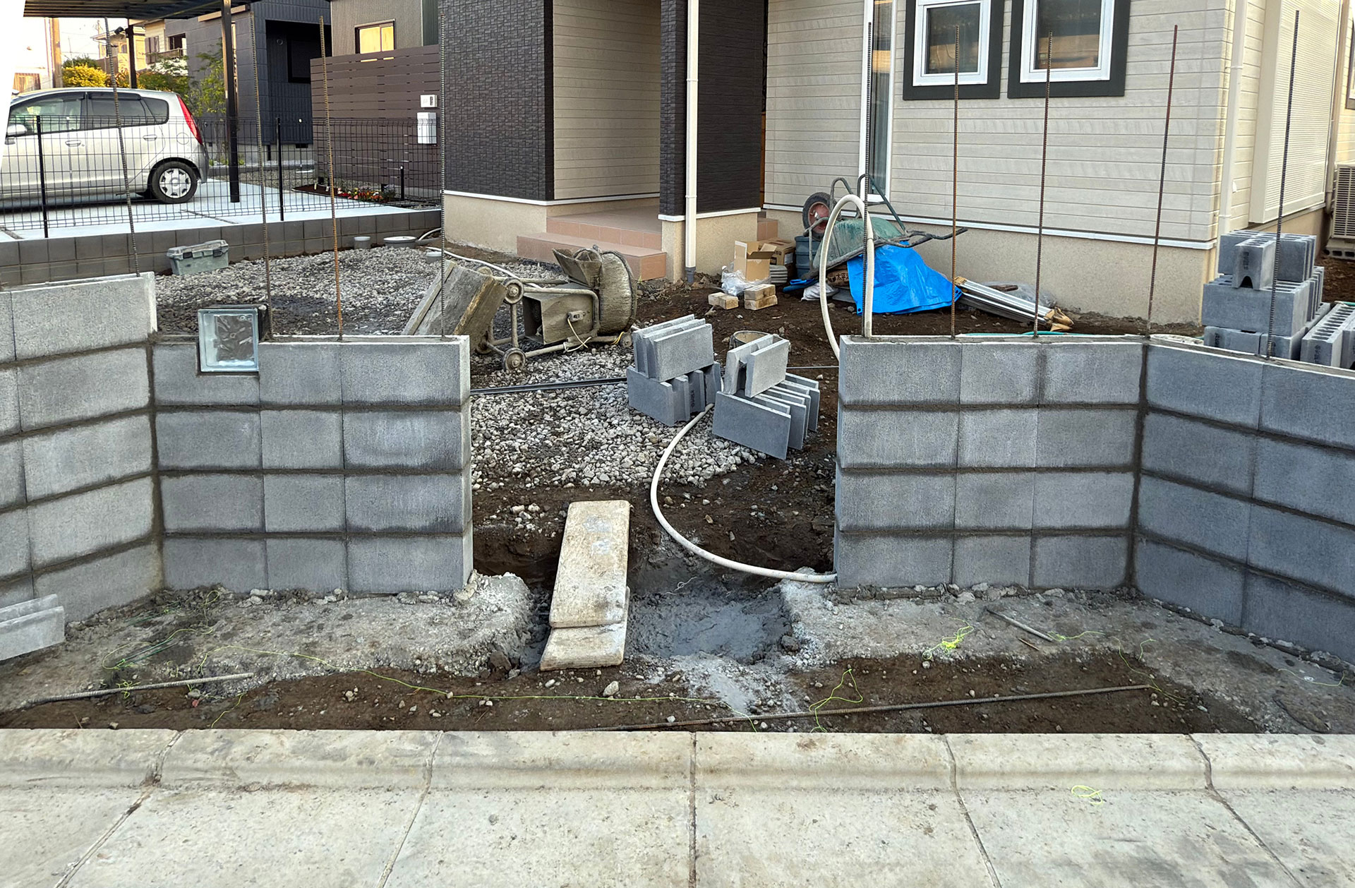 外構リフォーム（目隠し・防犯・手入れ軽減）